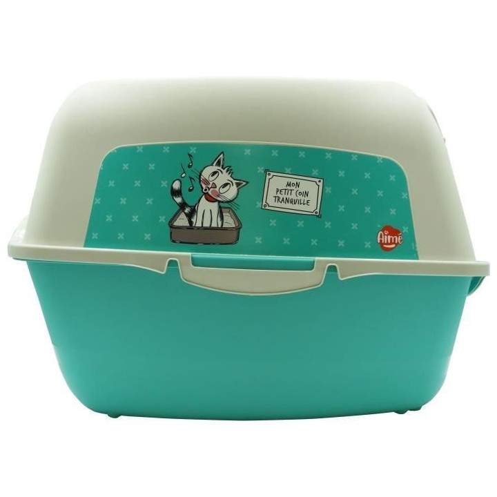 Maison de toilette - AIMÉ - 905064 - Mascotte - Plastique récyclé