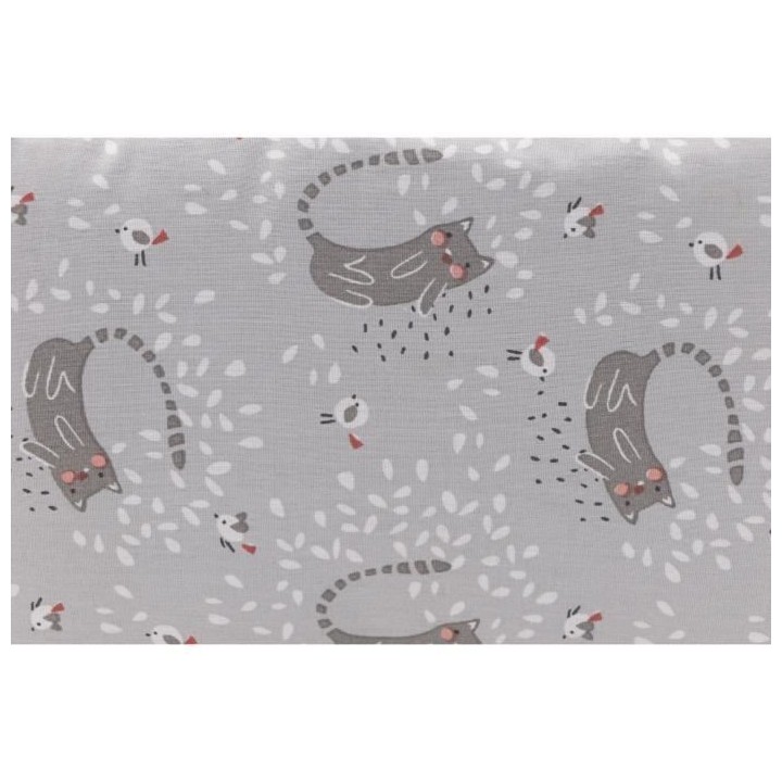 AIME Panier pour Chat et Petit Chien, en Fourrure, Panier imprimé Cou