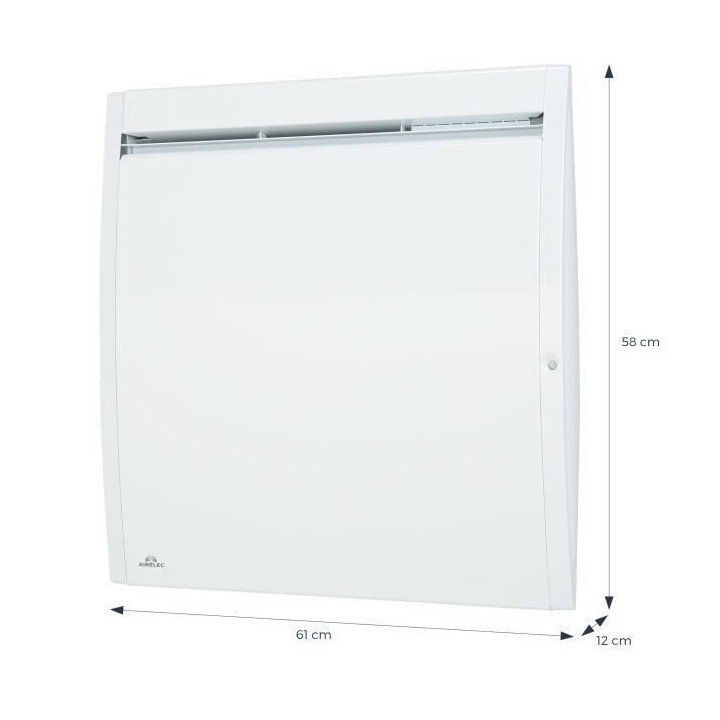 AIRELEC ALIZÉ A693683 Radiateur a Inertie Fonte - Horizontal 1000W -