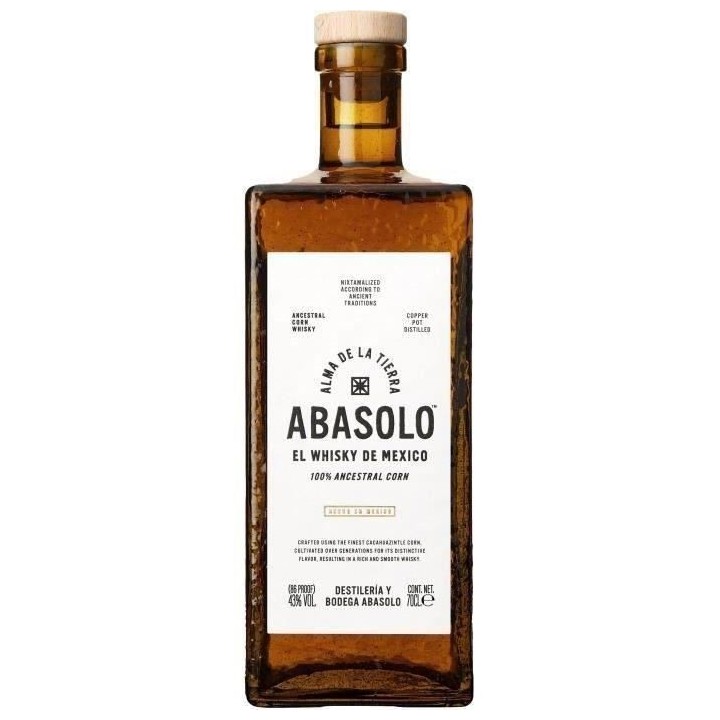 Abasolo - Whisky de Mexique - 70 cl - 43,0% Vol.
