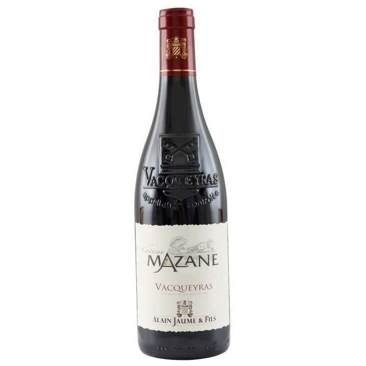 Alain Jaume Château Mazane 2014 Vacqueyras - Vin rouge des Côtes du