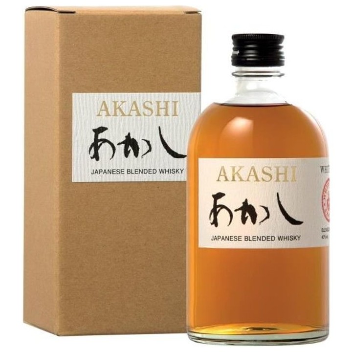 Whisky Akashi - Blended Whisky - Japon - 40%vol - 50cl avec étui