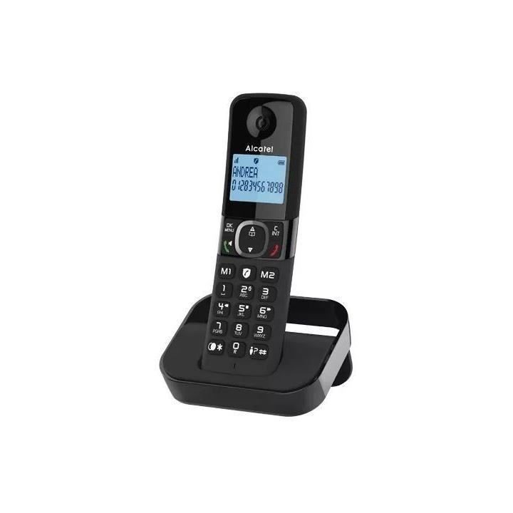 Téléphone fixe sans fil - ALCATEL - F860 duo noir - Blocage d'appels