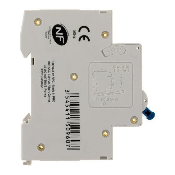 Disjoncteur ZENITECH PH/N  10A NF