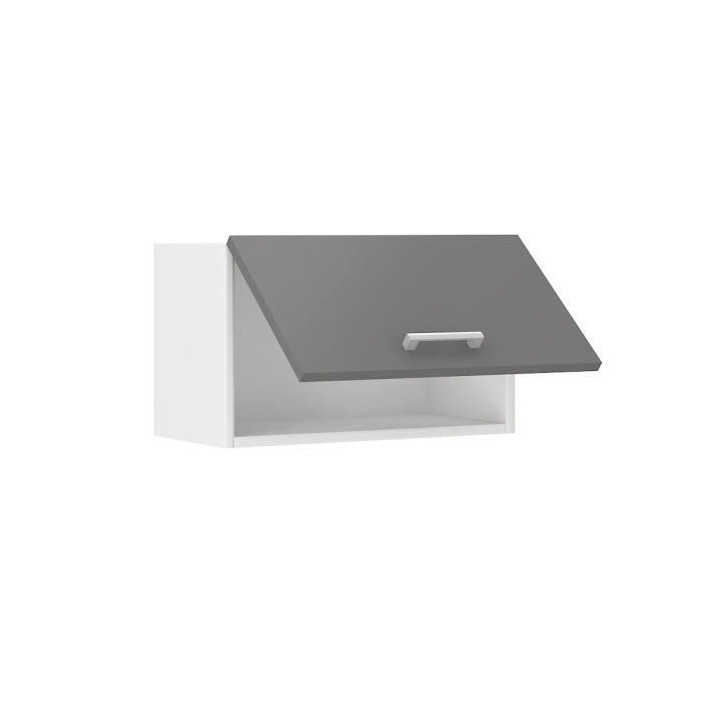 ULTRA Meuble hotte de cuisine L 60 cm - Gris