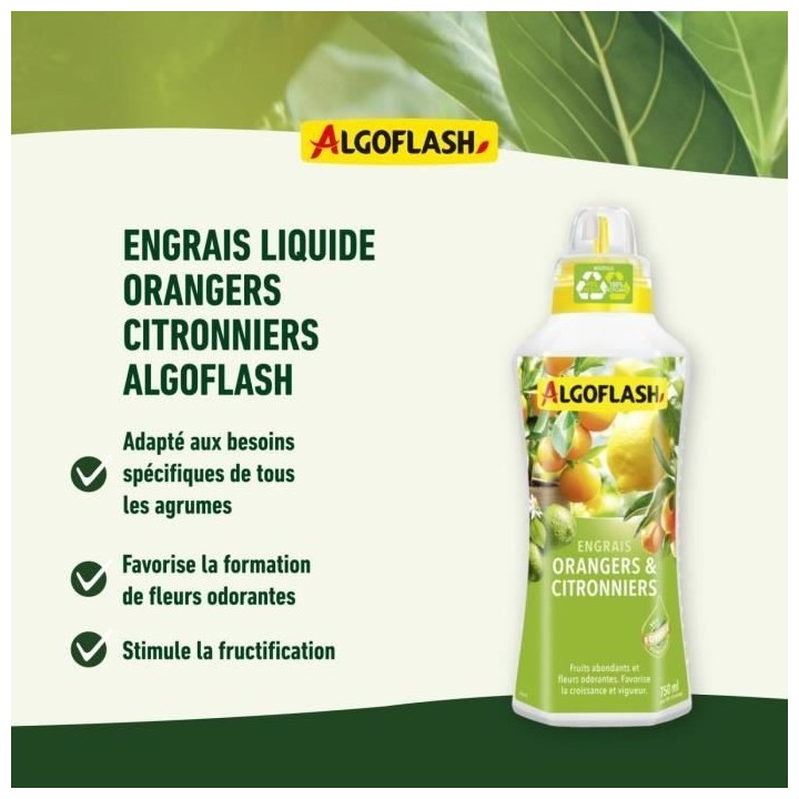 Engrais Orangers et Citronniers 750 mL