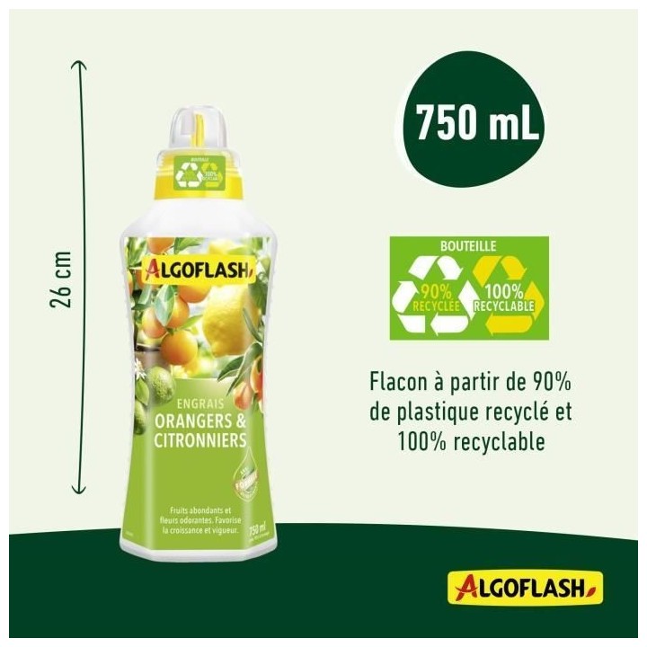 Engrais Orangers et Citronniers 750 mL