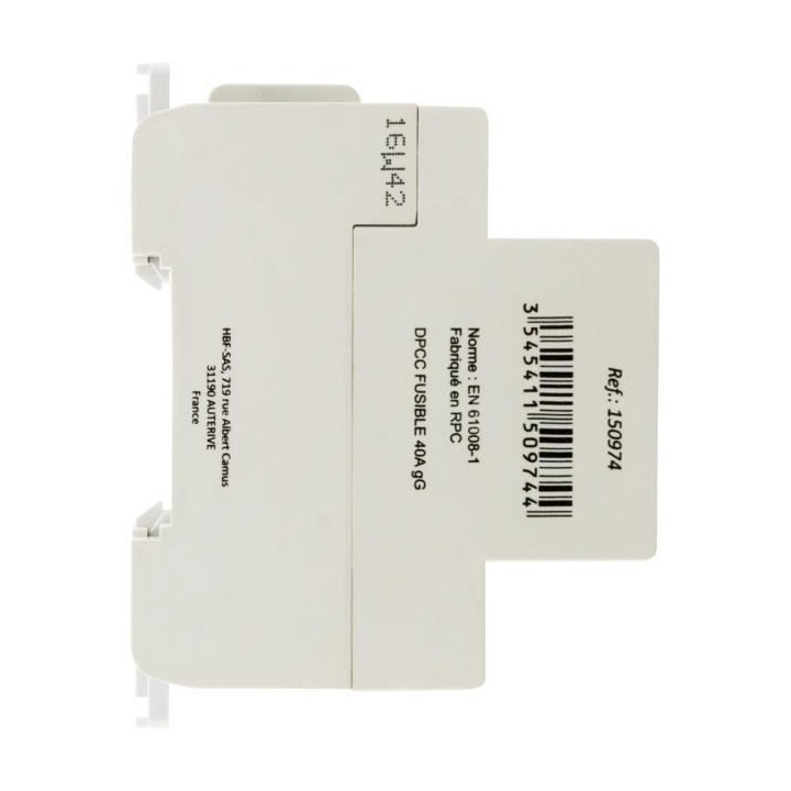 Interrupteur différentiel ZENITECH 40/2 30 mA Type A NF