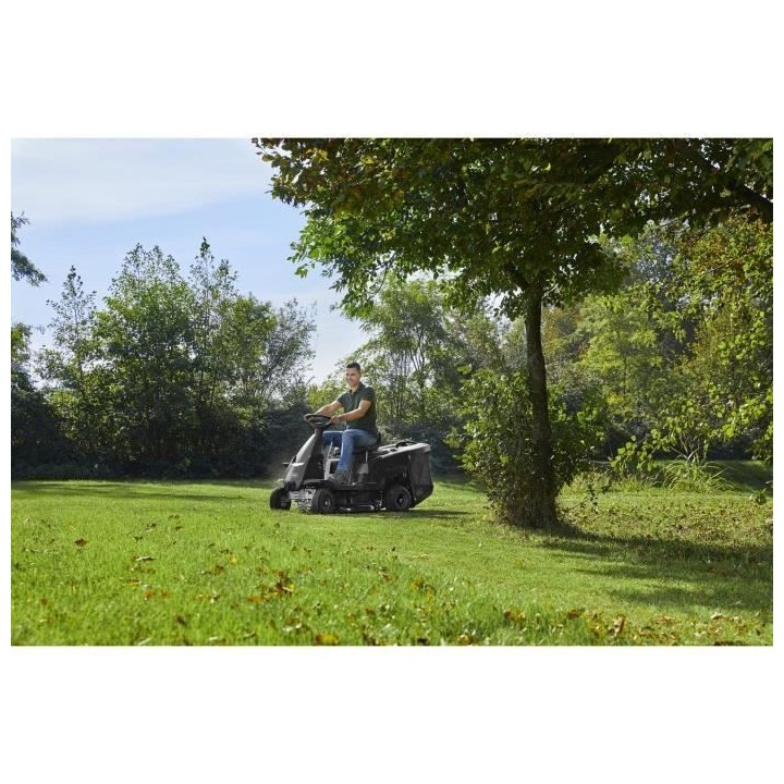 Tondeuse autoportée thermique ALPINA AT2 66 QA - 66cm de coupe - éje
