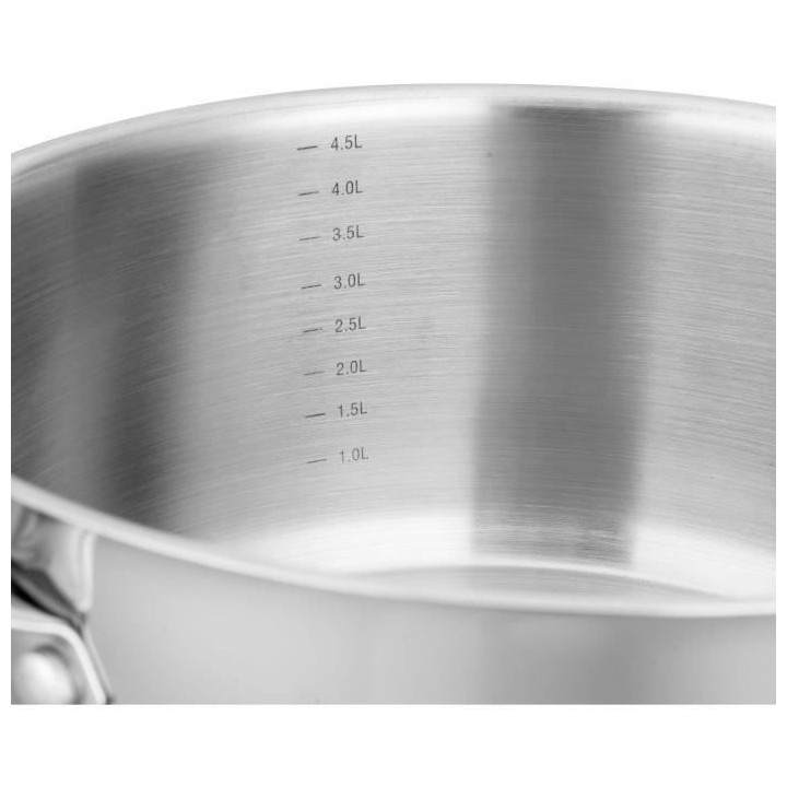 AM3549 Arthur Martin Marmite 24 cm avec couvercle – Acier Inoxydable