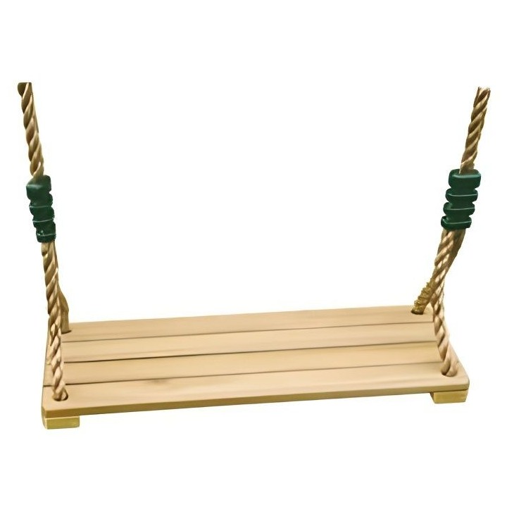 Balançoire bois - TRIGANO - pour portique 3 a 3,50m - Bouleau massif