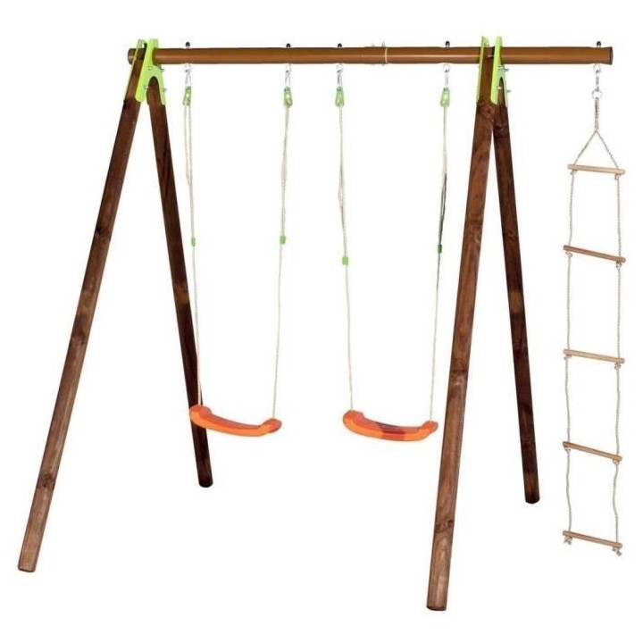 Echelle de corde pour portique TRIGANO - Pour enfants de 3 a 12 ans -