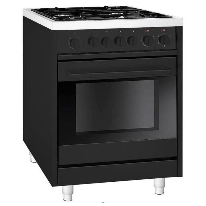Cuisiniere gaz - AMICA - ACMP2005N - 4 feux - 85,5-90 x 60 x 60 cm - N