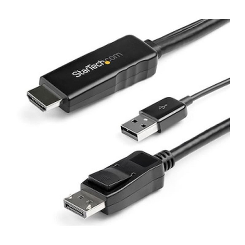 StarTech.com - HD2DPMM2M - Câble adaptateur HDMI vers DisplayPort - 2m - 4K 30 Hz - HDMI 1.4 vers DP 1.2