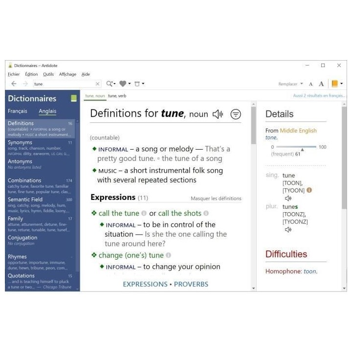 MYSOFT Antidote 11 - Correcteur, Dictionnaires, Guides - Pour le fran