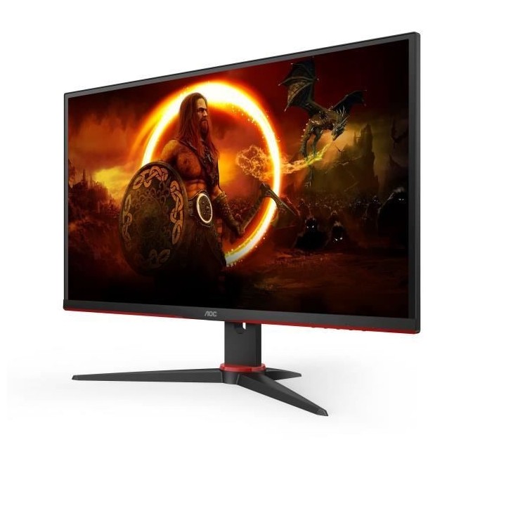 Ecran PC Gamer - AOC - Q27G2E/BK - 27 - Dalle VA - QHD - 1ms - 155Hz -