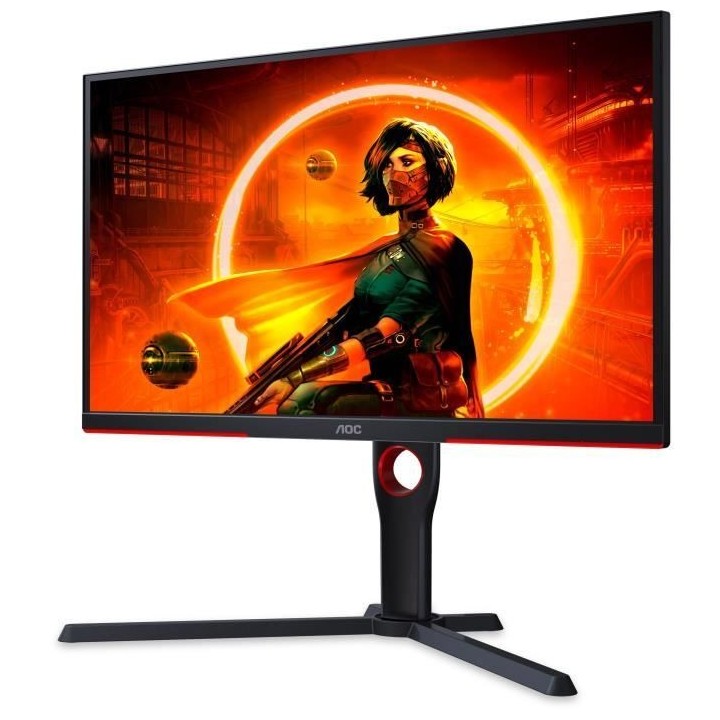 Ecran PC Gaming - AOC - 25G3ZM/BK - 24,5 VA FHD 0,5ms 240Hz HDMI Displ
