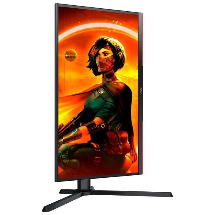 Ecran PC Gaming - AOC - 25G3ZM/BK - 24,5 VA FHD 0,5ms 240Hz HDMI Displ