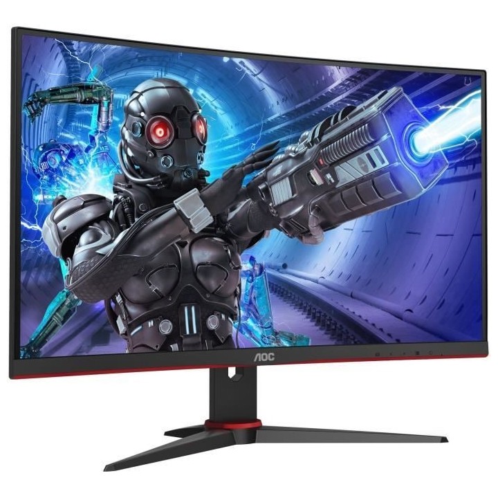 Ecran PC Gamer Incurvé - AOC - C27G2ZE/BK - 27 - Dalle VA - 0,5 ms -