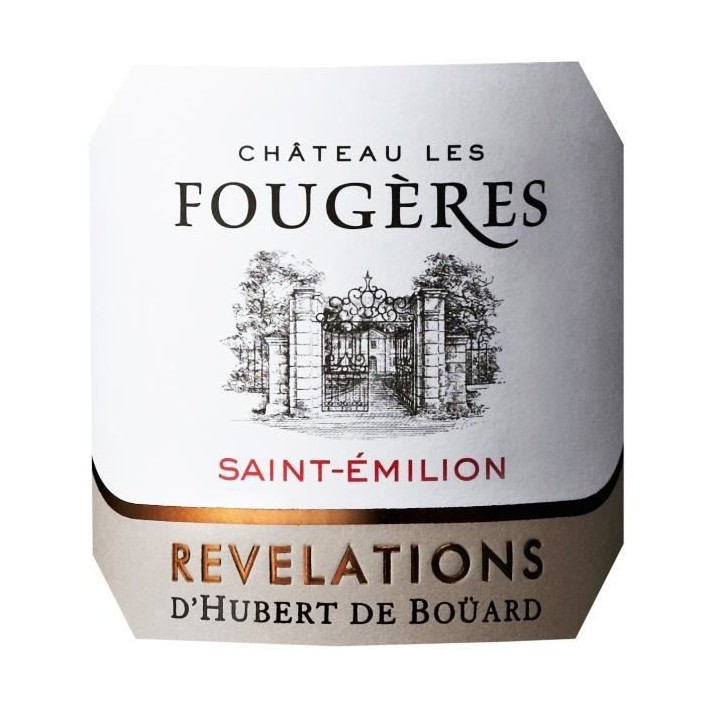 Château Les Fougeres 2013 Saint Emilion - Vin Rouge de Bordeaux