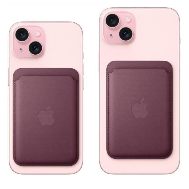 APPLE Porte-cartes iPhone finement tissé - Mulberry