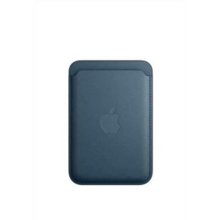 APPLE Porte-cartes tissé fin pour iPhone - Bleu Pacifique