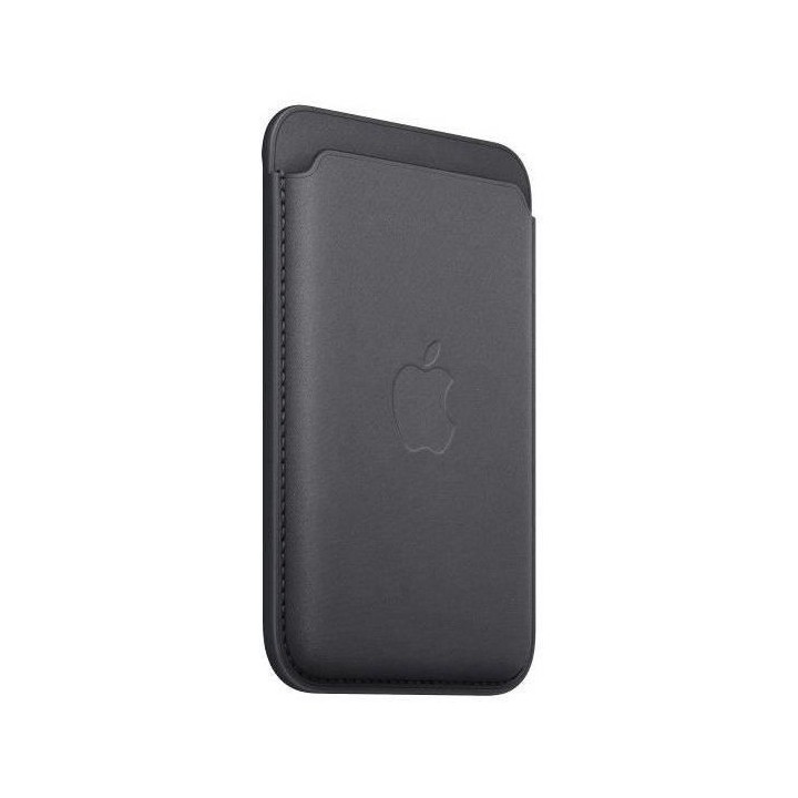 APPLE Porte-cartes iPhone finement tissé - Noir