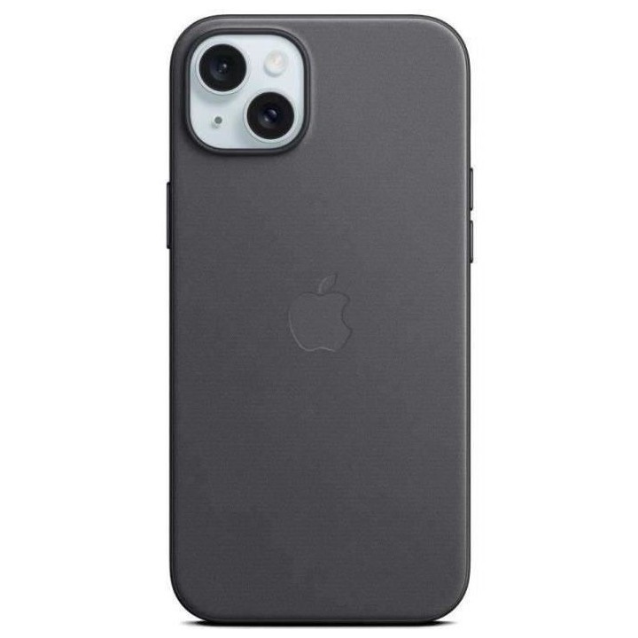 APPLE Coque FineWoven pour iPhone 15 Plus avec MagSafe - Noir