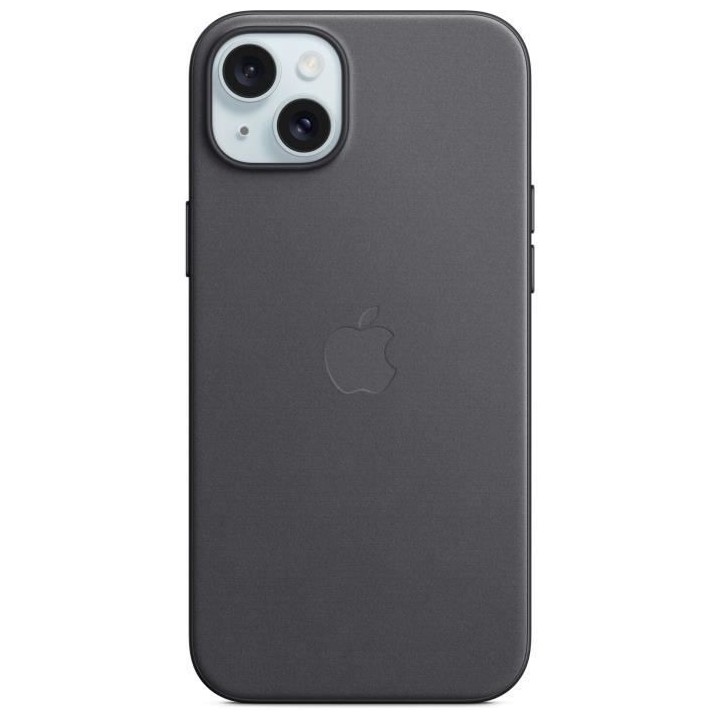 APPLE Coque FineWoven pour iPhone 15 Plus avec MagSafe - Noir