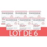 DIADERMINE Lift+ Sublimant - Creme Soin de Jour - Anti-Rides Ultra Fermeté - 50 ml - Lot de 6