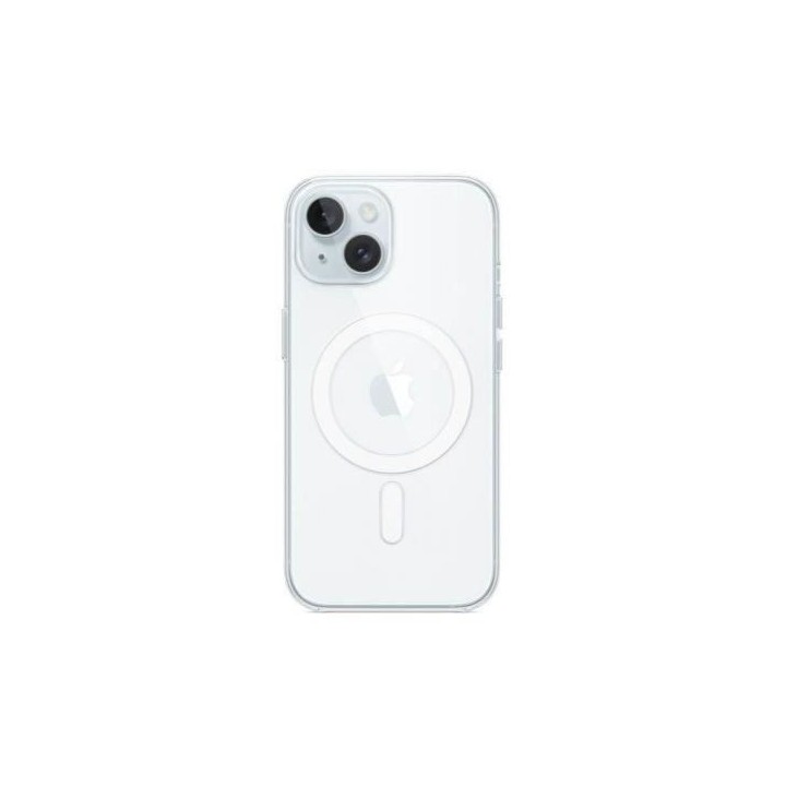 APPLE Coque transparente pour iPhone 15 Plus avec MagSafe