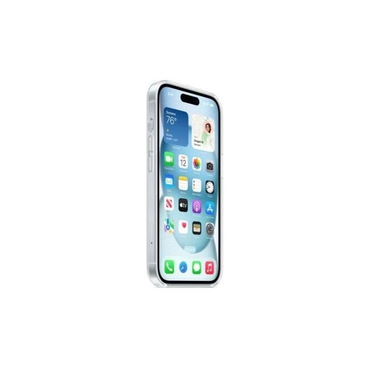 APPLE Coque transparente pour iPhone 15 Plus avec MagSafe