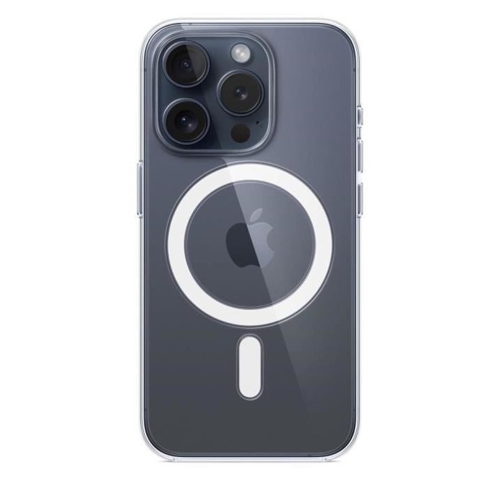 APPLE Coque transparente pour iPhone 15 Pro avec MagSafe