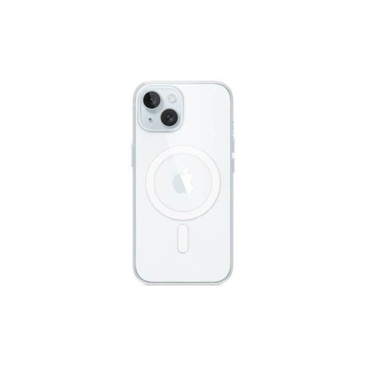 APPLE Coque transparente pour iPhone 15 avec MagSafe