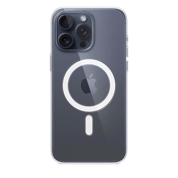 APPLE Coque transparente pour iPhone 15 Pro Max avec MagSafe