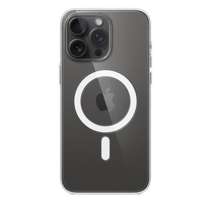 APPLE Coque transparente pour iPhone 15 Pro Max avec MagSafe