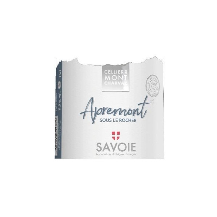 CELLIER DU MONT CHARVAZ 2022 Apremont - Vin blanc de Savoie