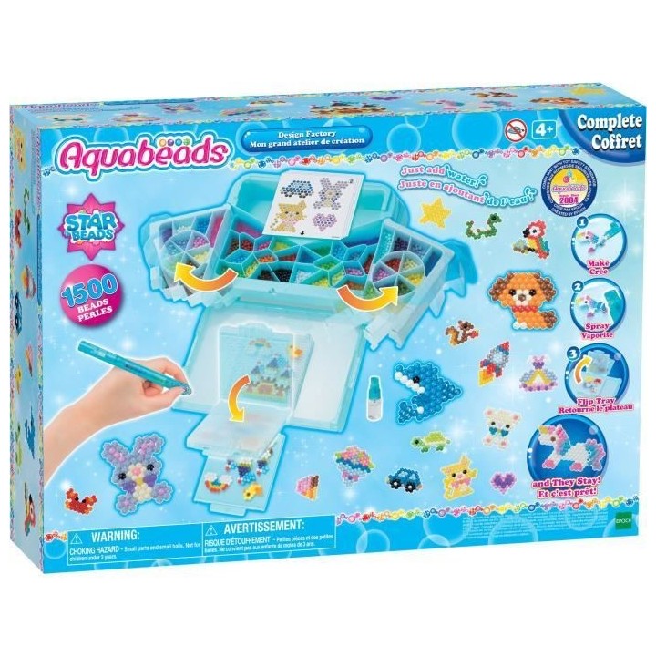 Jouet - AQUABEADS - Mon grand atelier de création - Perles qui s'asse
