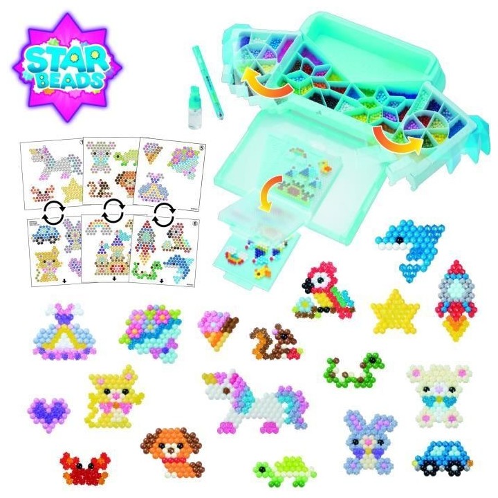 Jouet - AQUABEADS - Mon grand atelier de création - Perles qui s'asse