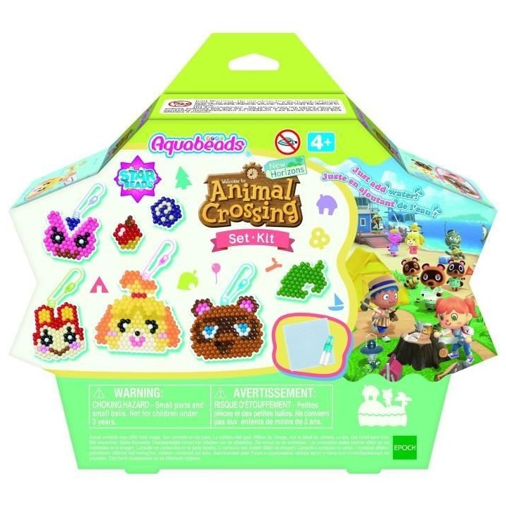 Kit de perles a repasser - AQUABEADS - Animal Crossing: New Horizons -