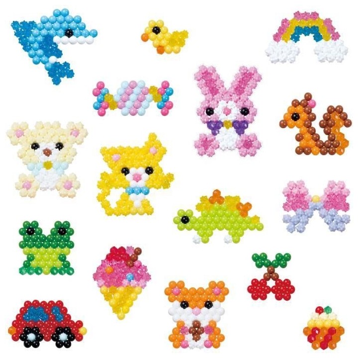 Aquabeads - Mallette d'initiation - 900 perles de différentes formes