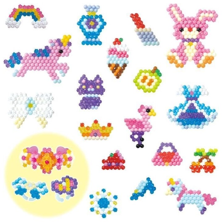Mallette d'artiste - AQUABEADS - 31914 - 1400 perles multicolores