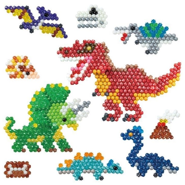 Aquabeads - La Terre des Dinosaures - Perles créatives pour enfants