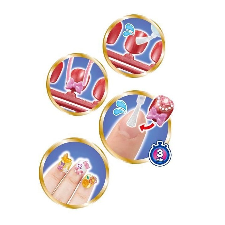 La recharge manucure fantaisie - Aquabeads - Ongles qui collent avec d