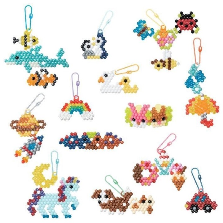 Coffret création - AQUABEADS 35025 - Mes porte-clés et suspensions