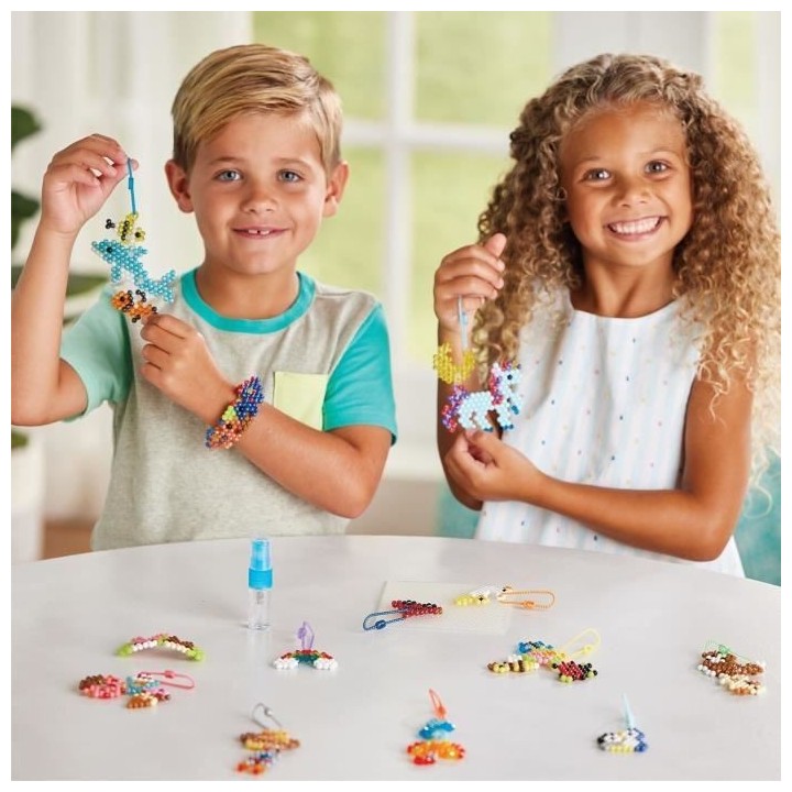 Coffret création - AQUABEADS 35025 - Mes porte-clés et suspensions