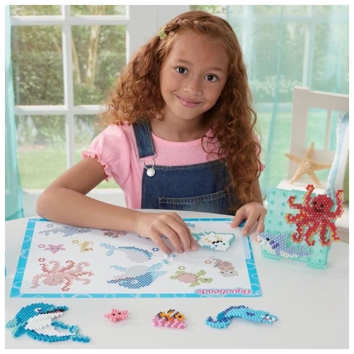 Coffret création - AQUABEADS 35046 - La vie aquatique