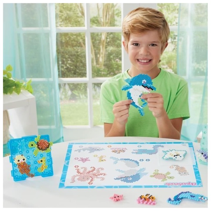 Coffret création - AQUABEADS 35046 - La vie aquatique