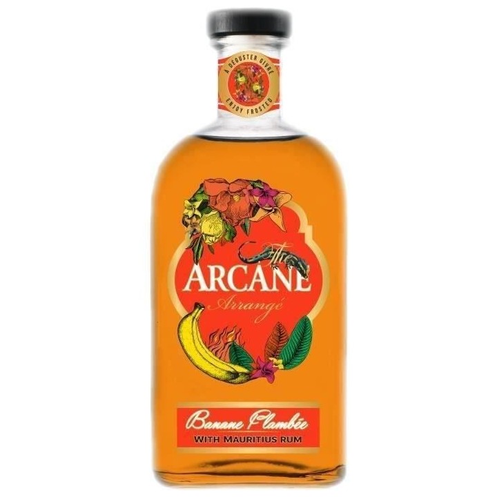 Rhum Arrangé Arcane Banane Flambée 40° - 70 cl