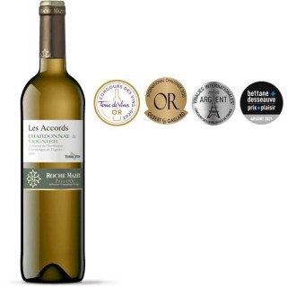 Les Accords de Roche Mazet Chardonnay & Viognier 2022 Pays d'Oc - Vin